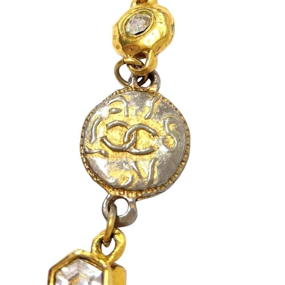 CHANEL Vintage Gold Logo Necklace - Picture 6 of 8